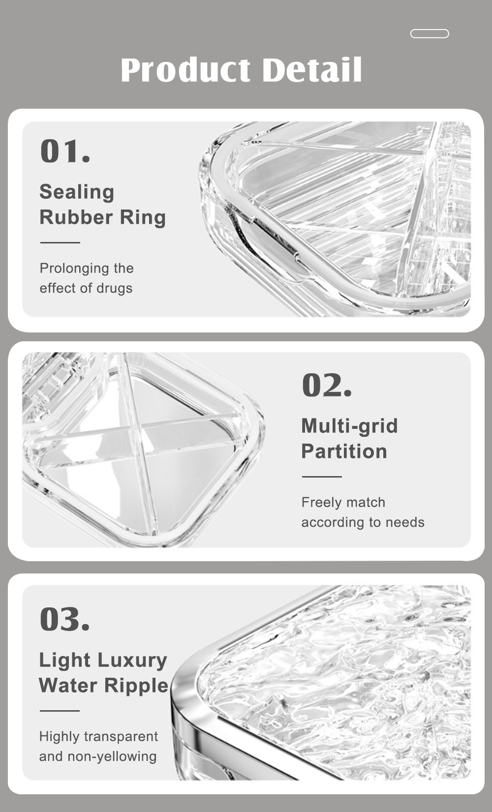 Ripple Pattern Medicine Box-8